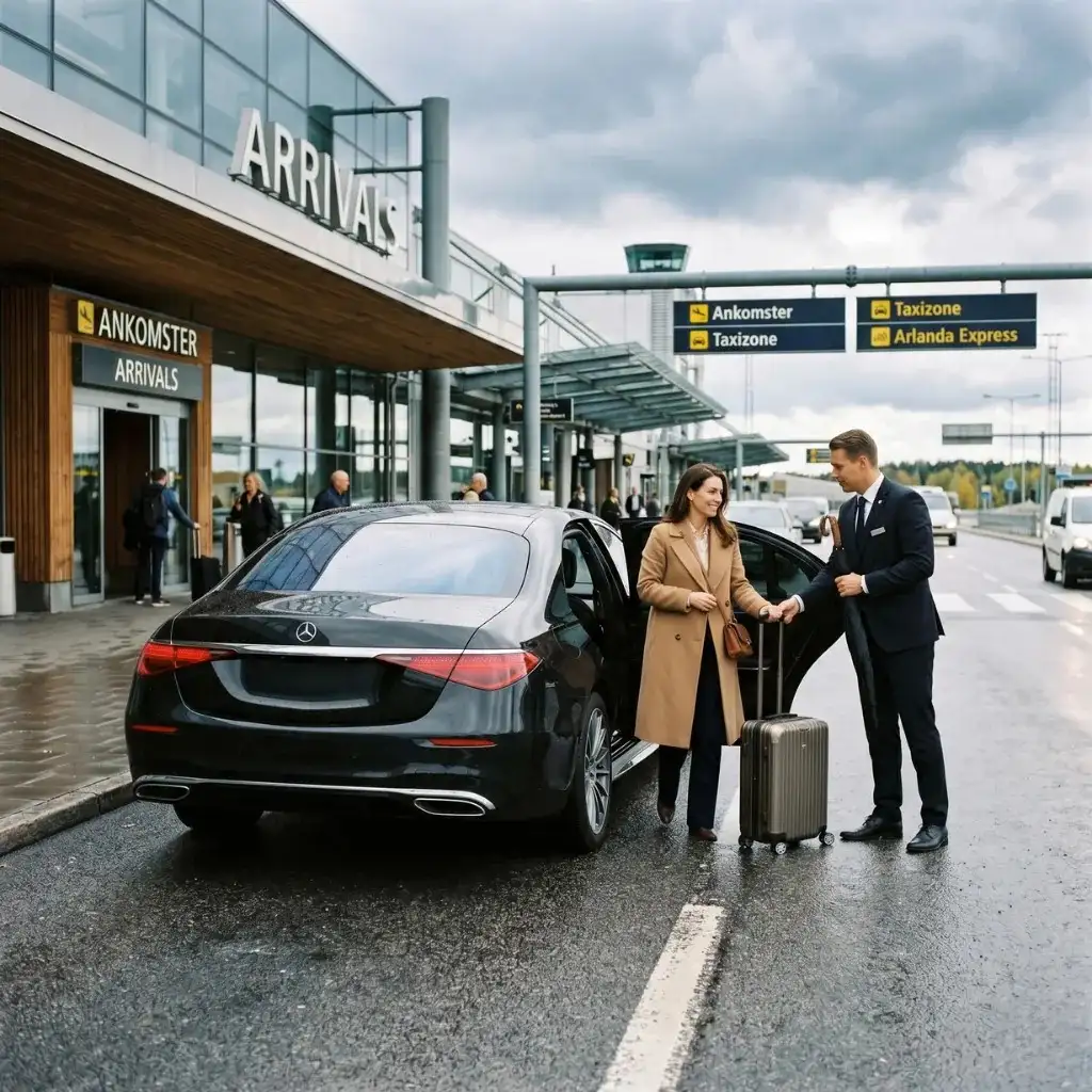 Business chauffeur service Stockholm