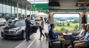 Stockholm Airport to Falun Transfer: Chauffeur Service vs Train