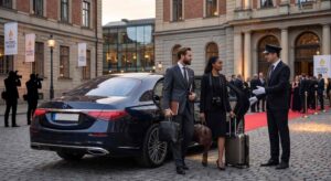 Nobel Prize Stockholm limousine